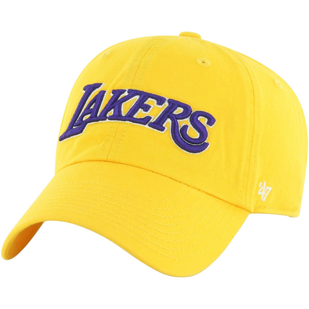 Los Angeles Lakers '47 Core Wordmark Clean Up Adjustable Hat For Sale