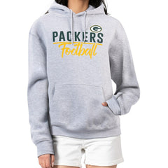 Green Bay Packers G-III 4Her by Carl Banks Women's Graphic Fleece Pullover Hoodie