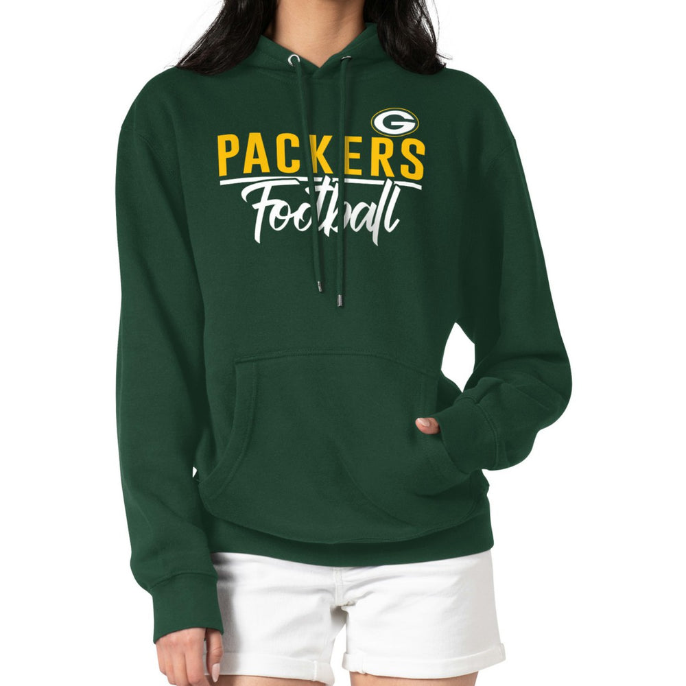 Green Bay Packers G-III 4Her by Carl Banks Women's Graphic Fleece Pullover Hoodie