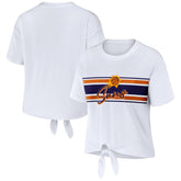 Phoenix Suns WEAR by Erin Andrews Women's Tie-Front T-Shirt Online