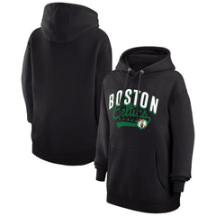 Boston Celtics G-III 4Her by Carl Banks Women's Filigree Logo Pullover Hoodie - Black shop Discount
