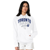 Toronto Maple Leafs G-III 4Her by Carl Banks Women's Filigree Logo Pullover Hoodie – White Sale