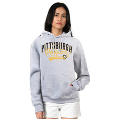 Pittsburgh Penguins G-III 4Her by Carl Banks Women's Filigree Logo Pullover Hoodie – Gray Online