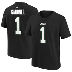 New York Jets Nike Ahmad Sauce Gardner Youth Player Name & Number T-Shirt