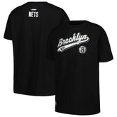 Brooklyn Nets Pro Standard Women's Script Boyfriend T-Shirt On Sale