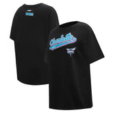Charlotte Hornets Pro Standard Women's Script Boyfriend T-Shirt Discount