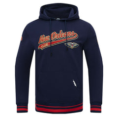 New Orleans Pelicans Pro Standard Script Tail Pullover Hoodie Online