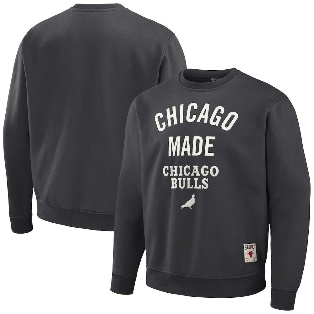 Chicago Bulls NBA x Staple Plush Pullover Sweatshirt Outlet