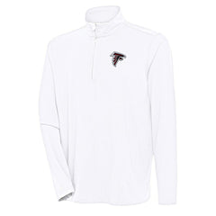 Atlanta Falcons Antigua Hunk Quarter-Zip Pullover Top
