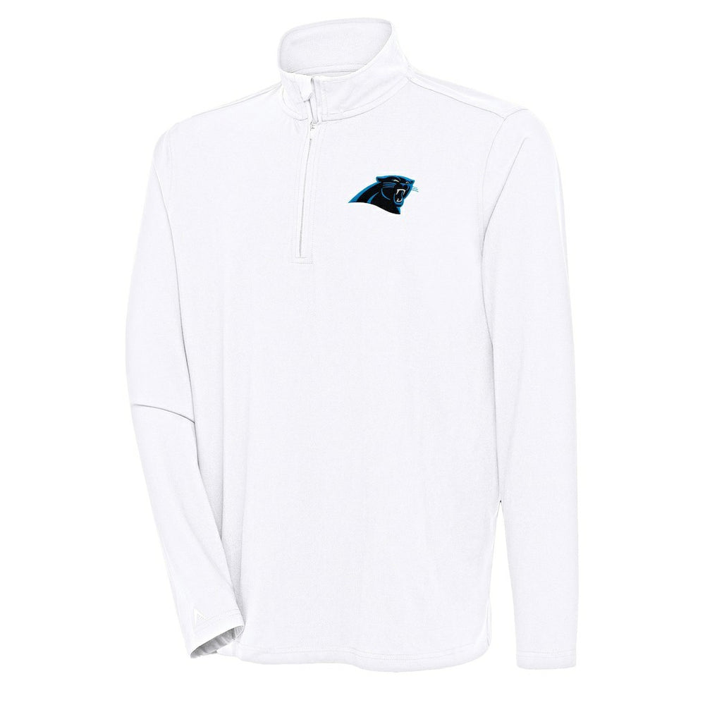 Carolina Panthers Antigua Hunk Quarter-Zip Pullover Top