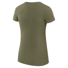 Boston Celtics G-III 4Her by Carl Banks Women's Super-Slim Fit Lightweight Filigree Logo T-Shirt - Olive outlet On Sale