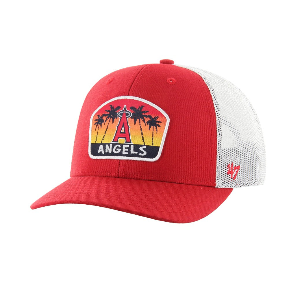 Los Angeles Angels '47 Retro Region Patch Trucker Adjustable Hat | MLB Shop