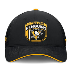 Pittsburgh Penguins Fanatics 2024 NHL Draft On Stage Trucker Adjustable Hat Online