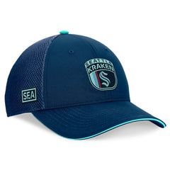 Seattle Kraken Fanatics 2024 NHL Draft On Stage Trucker Adjustable Hat On Sale