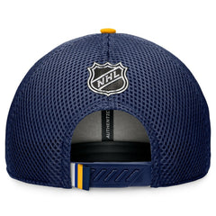 St. Louis Blues Fanatics 2024 NHL Draft On Stage Trucker Adjustable Hat On Sale