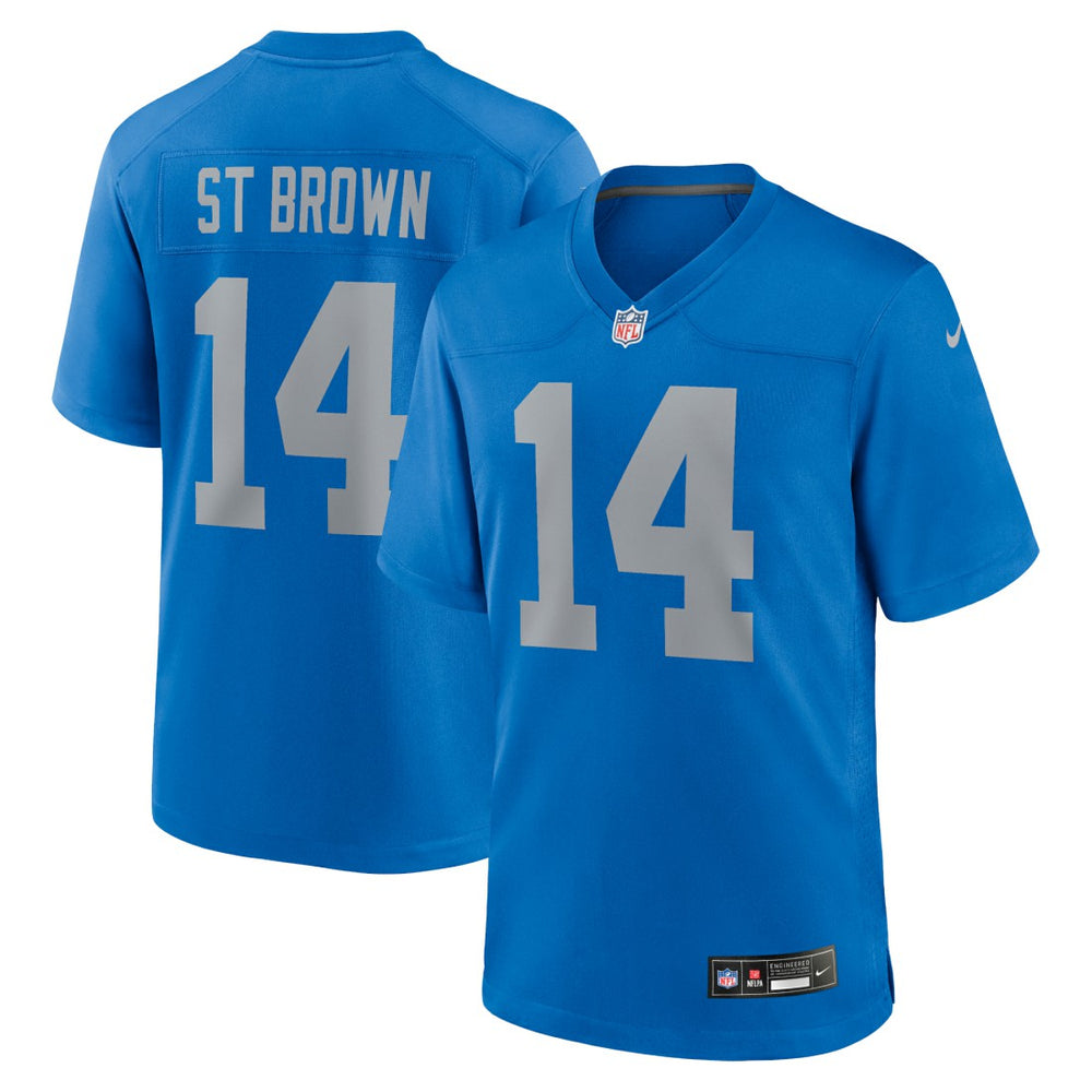 Detroit Lions Nike Amon-Ra St. Brown Alternate Game Jersey