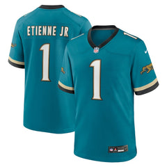 Jacksonville Jaguars Nike Travis Etienne Jr Prowler Throwback Player Game Jersey