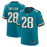 Jacksonville Jaguars Nike Fred Taylor Prowler Throwback Retired Player Game Jersey