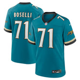 Jacksonville Jaguars Nike Tony Boselli Prowler Throwback Retired Player Game Jersey