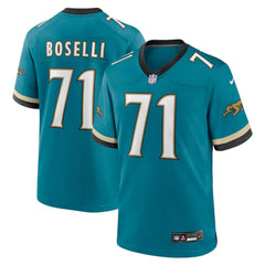 Jacksonville Jaguars Nike Tony Boselli Prowler Throwback Retired Player Game Jersey