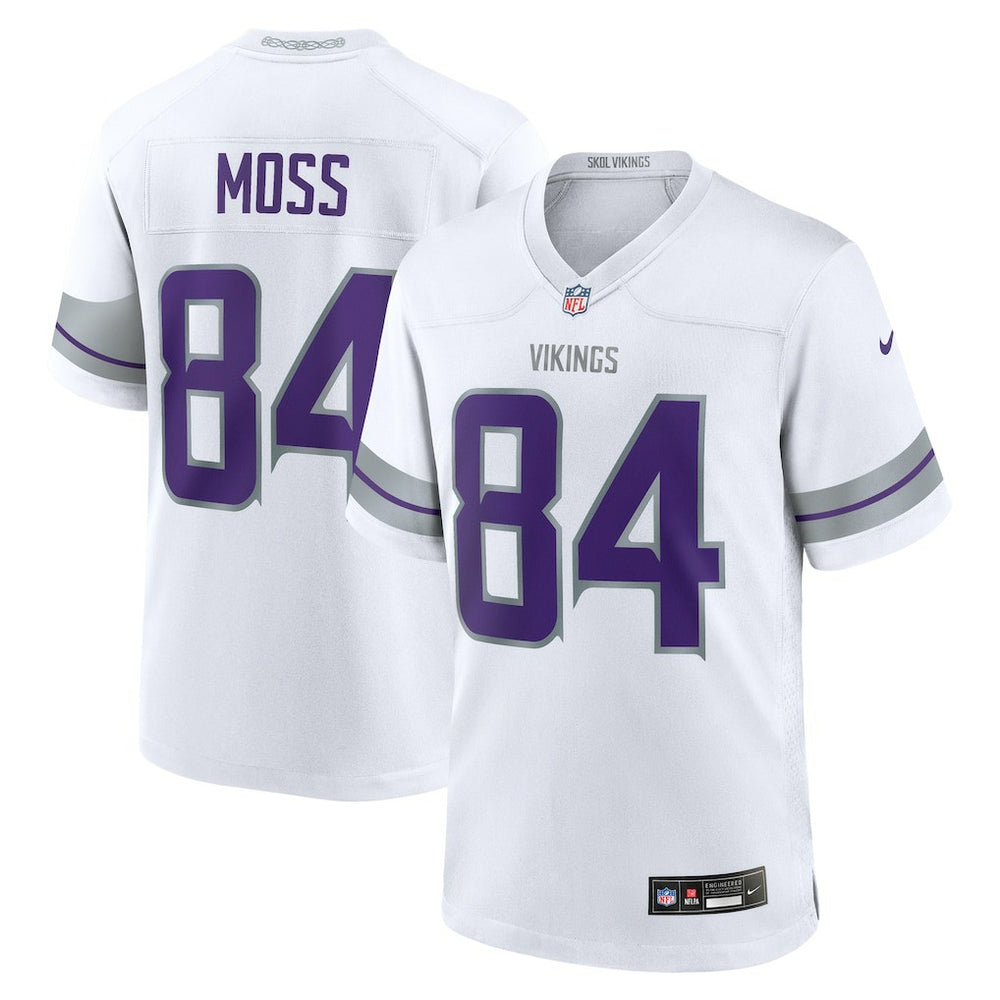 Minnesota Vikings Nike Randy Moss Alternate Retired Player Game Jersey