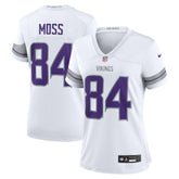Minnesota Vikings Nike Randy Moss Women's Alternate Retired Player Game Jersey