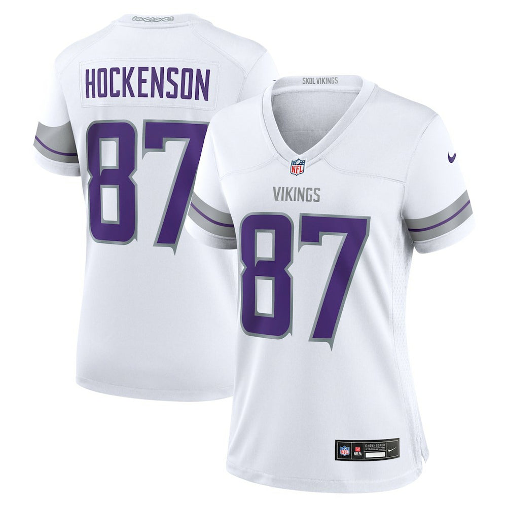 Minnesota Vikings Nike T.J. Hockenson Women's Alternate Game Player Jersey