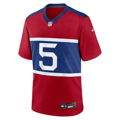 New York Giants Nike Kayvon Thibodeaux Alternate Player Game Jersey