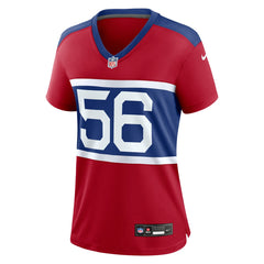 New York Giants Nike Lawrence Taylor Women's Alternate Retired Player Game Jersey