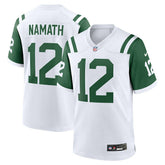 New York Jets Nike Joe Namath Classic Alternate Retired Player Game Jersey