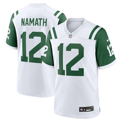 New York Jets Nike Joe Namath Classic Alternate Retired Player Game Jersey