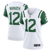 New York Jets Nike Joe Namath Women's Classic Alternate Retired Player Game Jersey