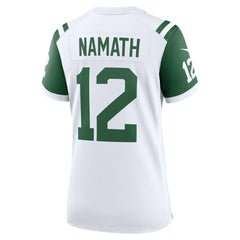 New York Jets Nike Joe Namath Women's Classic Alternate Retired Player Game Jersey