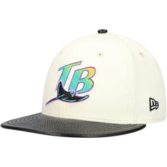 Tampa Bay Rays New Era Game Night Leather Visor 59FIFTY Fitted Hat | MLB US