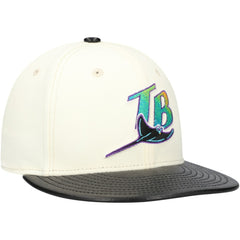 Tampa Bay Rays New Era Game Night Leather Visor 59FIFTY Fitted Hat | MLB US
