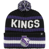 Sacramento Kings '47 Bering Cuffed Knit Hat with Pom For Sale
