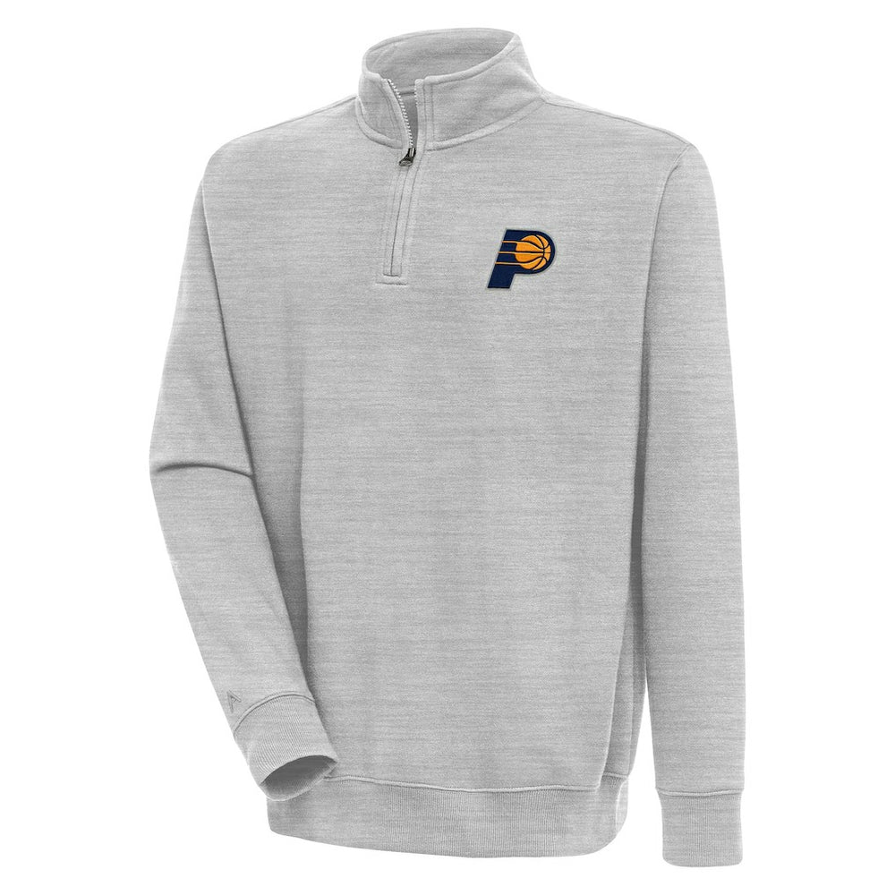 Indiana Pacers Antigua Victory Quarter-Zip Pullover Top For Sale