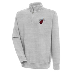 Miami Heat Antigua Victory Quarter-Zip Pullover Top Discount