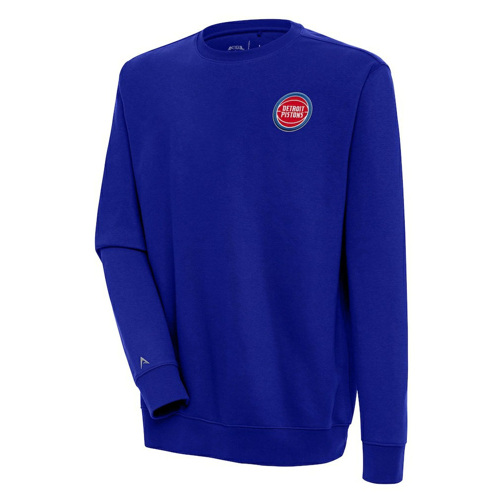 Detroit Pistons Antigua Victory Pullover Sweatshirt sale On Sale