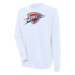 Oklahoma City Thunder Antigua Victory Pullover Sweatshirt On Sale