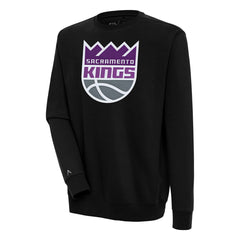 Sacramento Kings Antigua Victory Pullover Sweatshirt On Sale