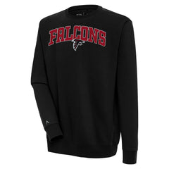 Atlanta Falcons Antigua Victory Chenille Pullover Sweatshirt