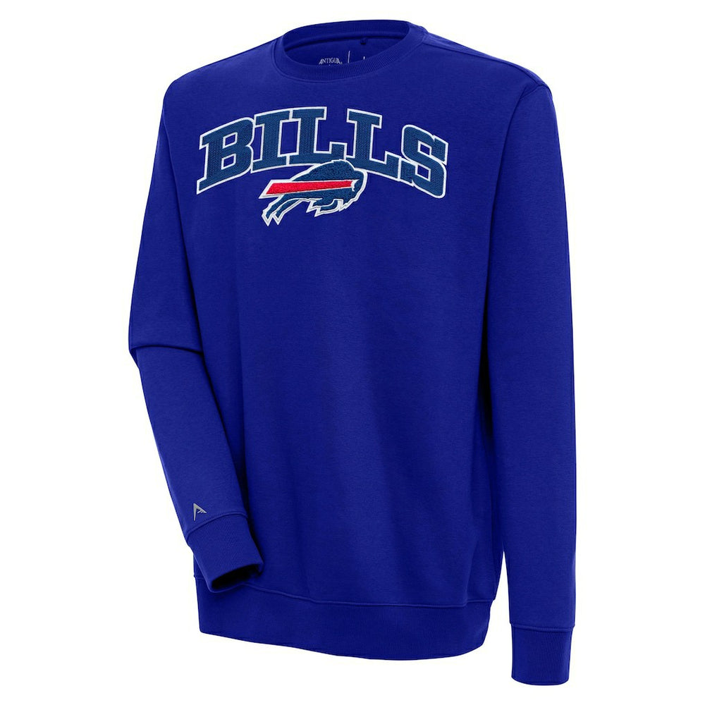 Buffalo Bills Antigua Victory Chenille Pullover Sweatshirt