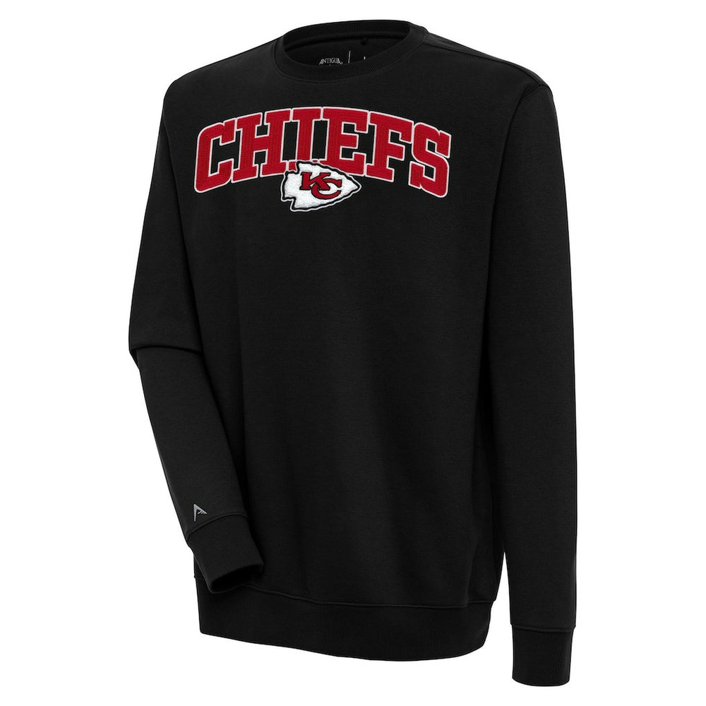 Kansas City Chiefs Antigua Victory Chenille Pullover Sweatshirt