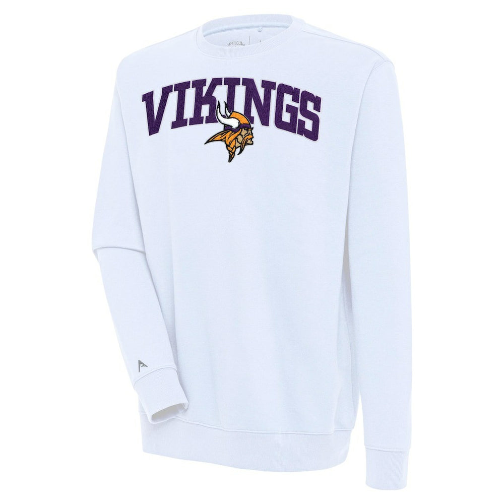 Minnesota Vikings Antigua Victory Chenille Pullover Sweatshirt