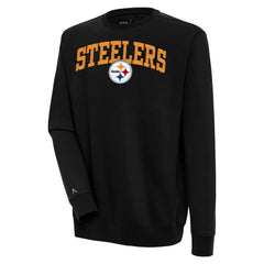 Pittsburgh Steelers Antigua Victory Chenille Pullover Sweatshirt