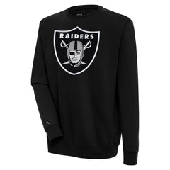 Las Vegas Raiders Antigua Victory Pullover Sweatshirt