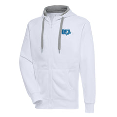 Detroit Lions Antigua Victory Full-Zip Hoodie