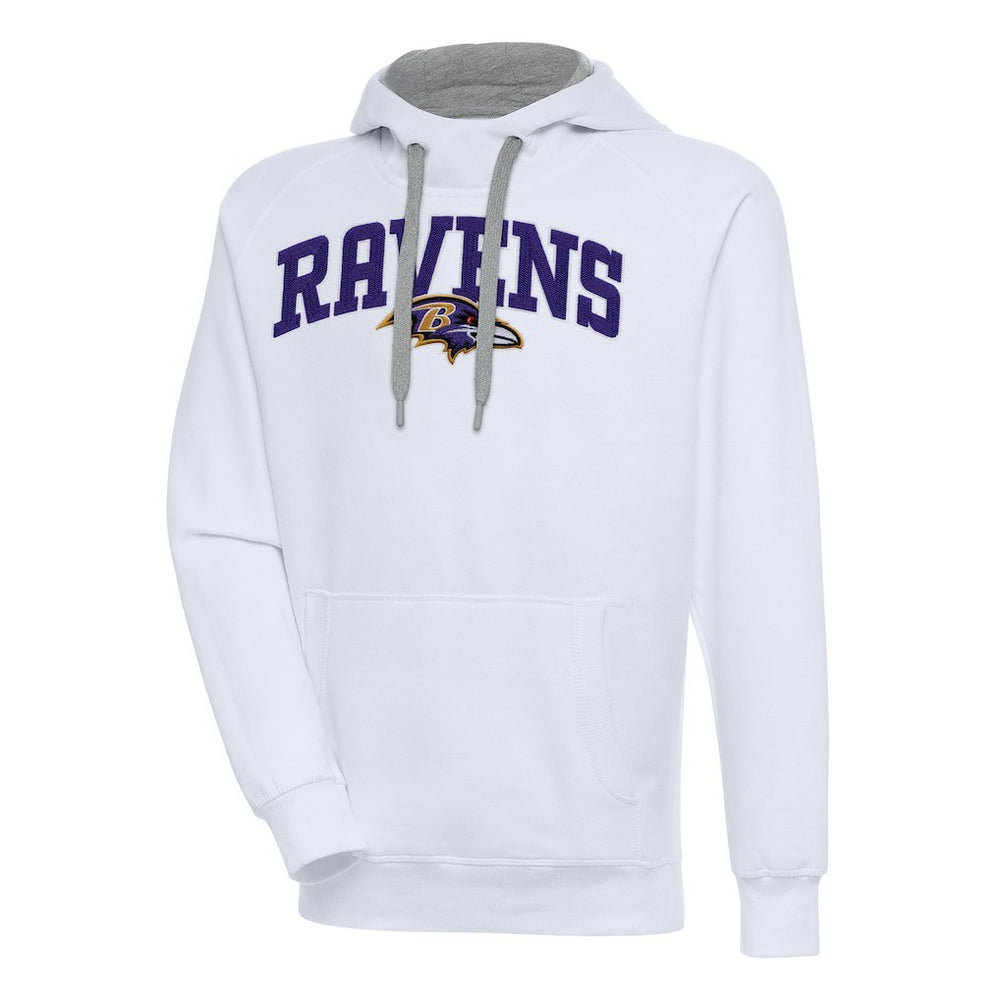 Baltimore Ravens Antigua Victory Pullover Hoodie