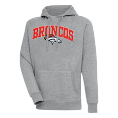 Denver Broncos Antigua Victory Pullover Hoodie